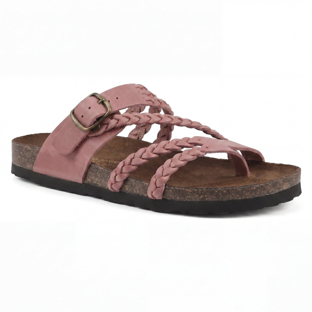 Adrienne — Braided Slide Sandals for Women with Strap (5)