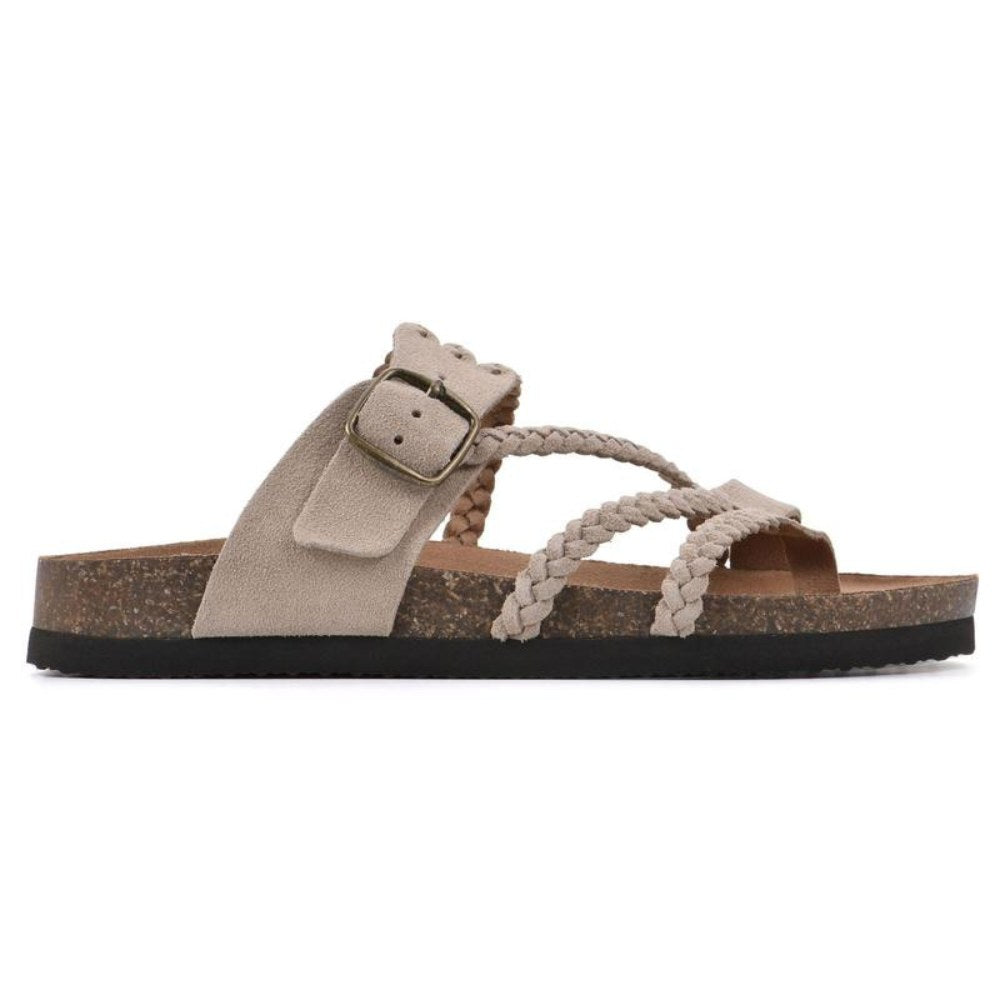 Adrienne — Braided Slide Sandals for Women with Strap (6)