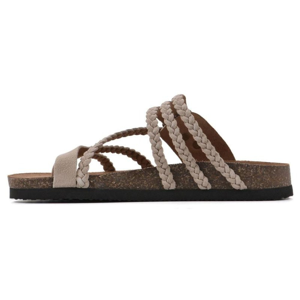 Adrienne — Braided Slide Sandals for Women with Strap (7)