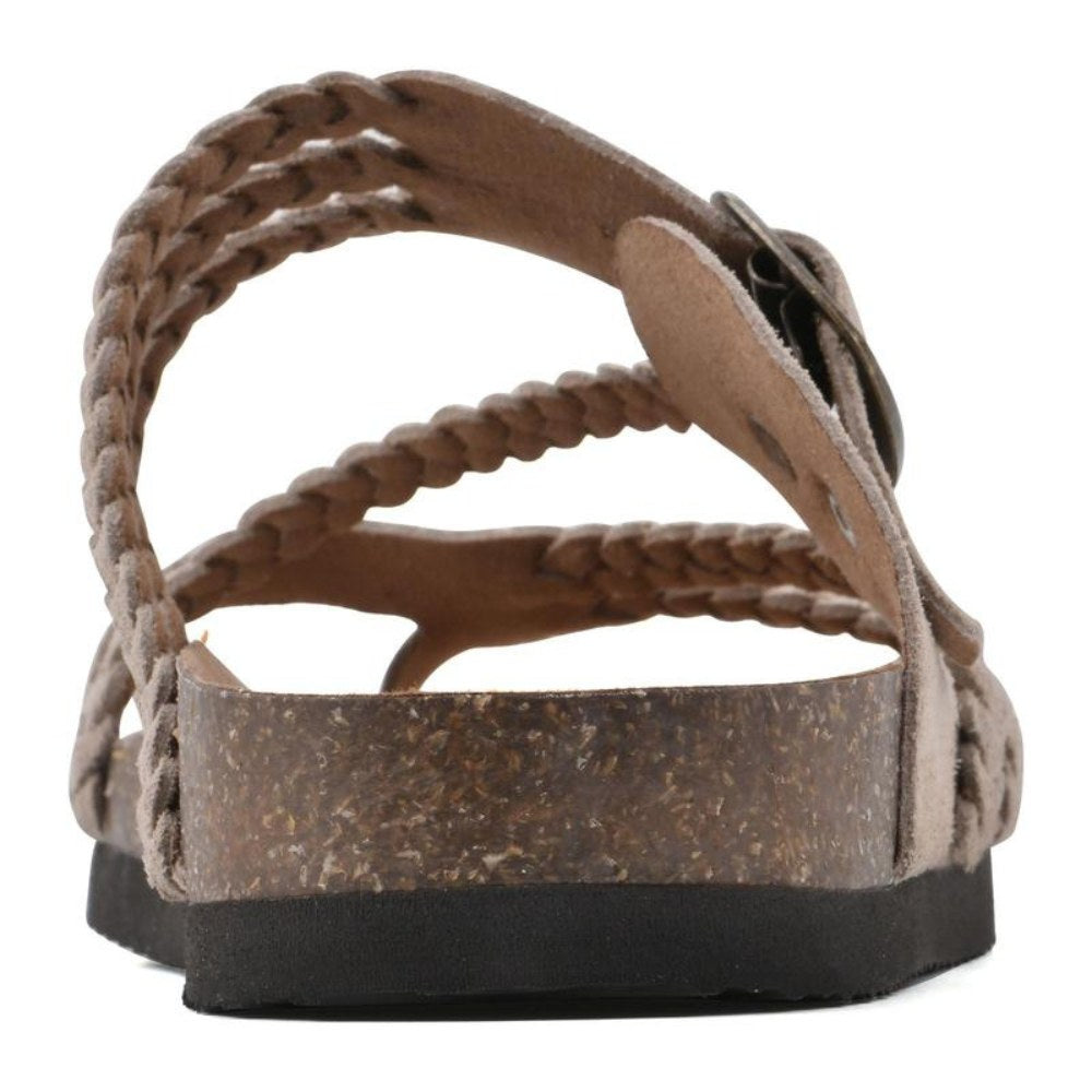 Adrienne — Braided Slide Sandals for Women with Strap (9)