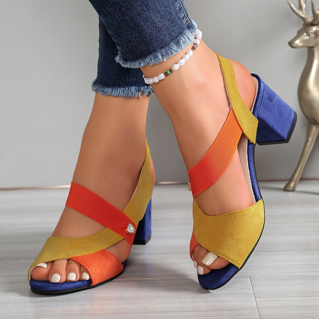 Agathe — Chunky Heel Sandals for Women with Straps (2)