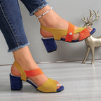 Agathe — Chunky Heel Sandals for Women with Straps (8)