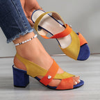 Agathe — Chunky Heel Sandals for Women with Straps (10)