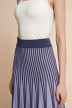Albertine — Striped Maxi Skirt for Women (6)