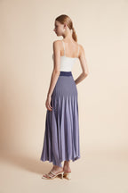 Albertine — Striped Maxi Skirt for Women (7)