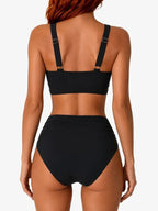 Alice — High Waisted Bikini Set for Women with Ruched Bottom (2)