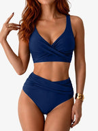 Alice — High Waisted Bikini Set for Women with Ruched Bottom (7)