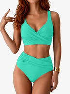 Alice — High Waisted Bikini Set for Women with Ruched Bottom (9)