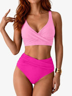 Alice — High Waisted Bikini Set for Women with Ruched Bottom (10)