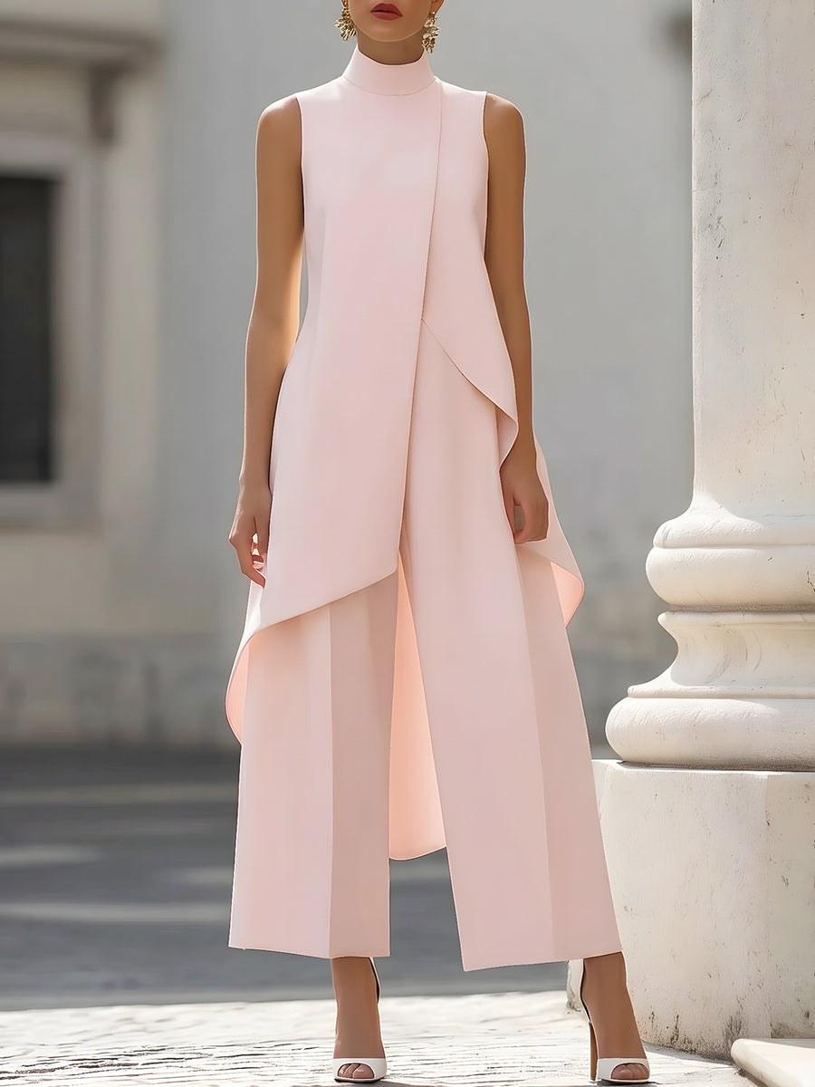 Aurore — Wide Leg Pants Set for Women with Sleeveless Top (7)