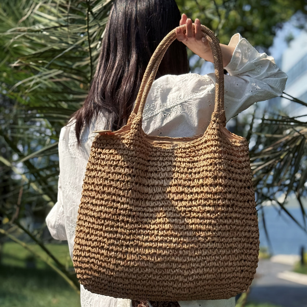 Bertille — Straw Tote Bag for Women (2)