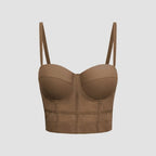 Clarisse — Mesh Bustier Top for Women with Underwire (2)