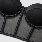 Clarisse — Mesh Bustier Top for Women with Underwire (6)