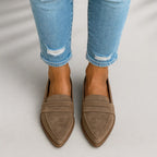 Dominique — Slip On Loafers for Women with Low Heel