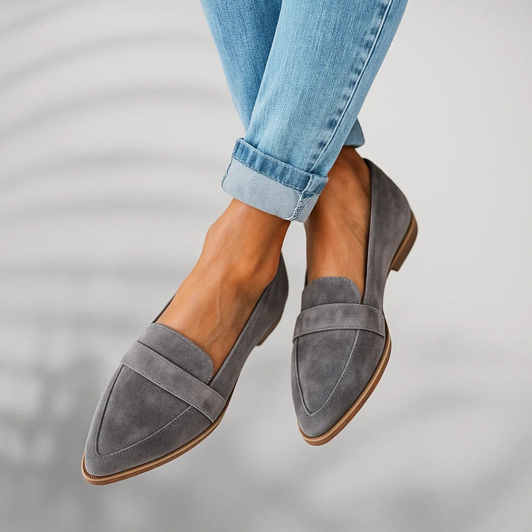 Dominique — Slip On Loafers for Women with Low Heel (7)