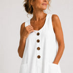 Elise — Sleeveless Linen Dress for Women with Pockets (6)