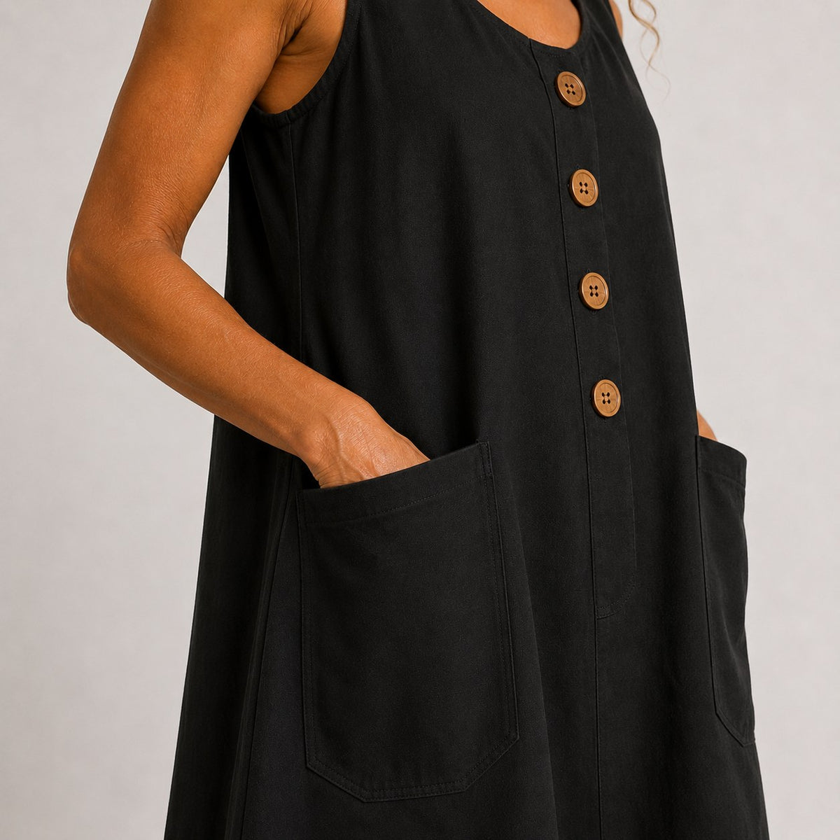 Elise — Sleeveless Linen Dress for Women with Pockets (10)