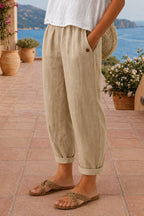 Emilie — Relaxed Wide Leg Pants for Women with Elastic Waist (2)
