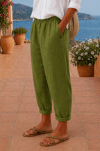 Emilie — Relaxed Wide Leg Pants for Women with Elastic Waist (5)
