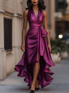 Estelle — Elegant Wrap Maxi Dress for Women with Halter Neck (10)