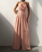 Jeanne — Wrap Jumpsuit for Women with Wide Legs (7)