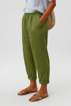 Laure — Linen Pants for Women with Pockets (4)