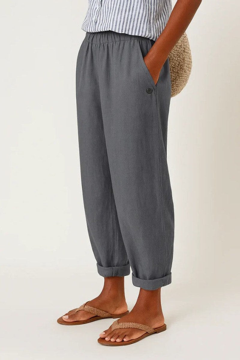 Laure — Linen Pants for Women with Pockets (5)