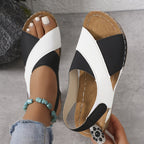 Lise — Cross Strap Wedge Sandals for Women (4)