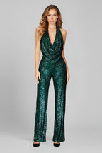 Louise — Sequin Halter Jumpsuit for Women with Wide Legs (8)