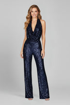 Louise — Sequin Halter Jumpsuit for Women with Wide Legs (9)
