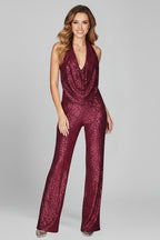 Louise — Sequin Halter Jumpsuit for Women with Wide Legs (11)