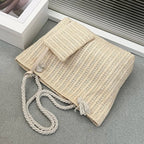 Marcelline — Straw Beach Bag for Women with Rope Handles (2)