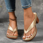 Marion — Heeled Thong Sandals for Women (2)
