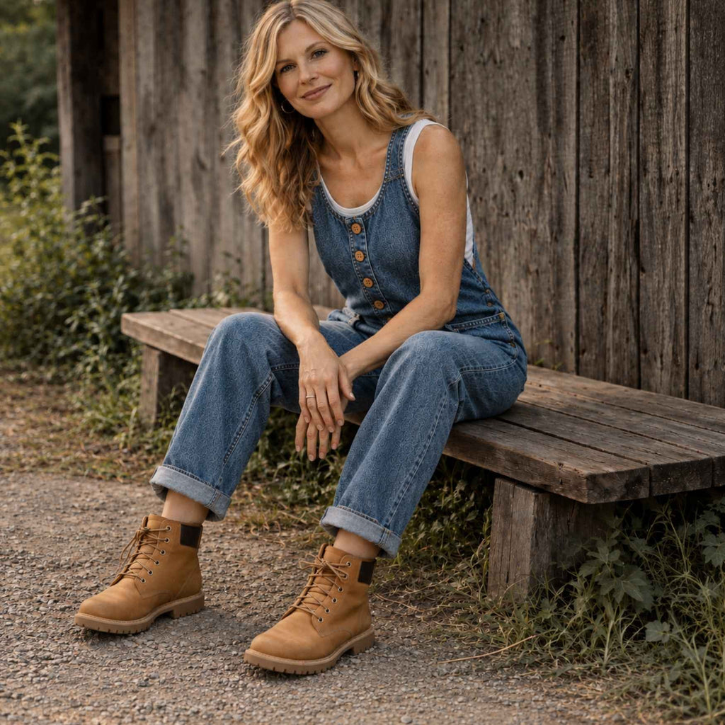 Mathilde — Relaxed Denim Jumpsuit for Women with Front Pockets (4)