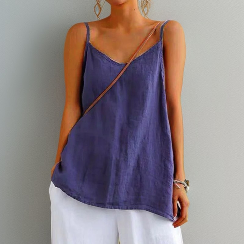 Nina — Linen Cami Top for Women