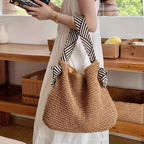 Rosine — Woven Beach Bag for Women
