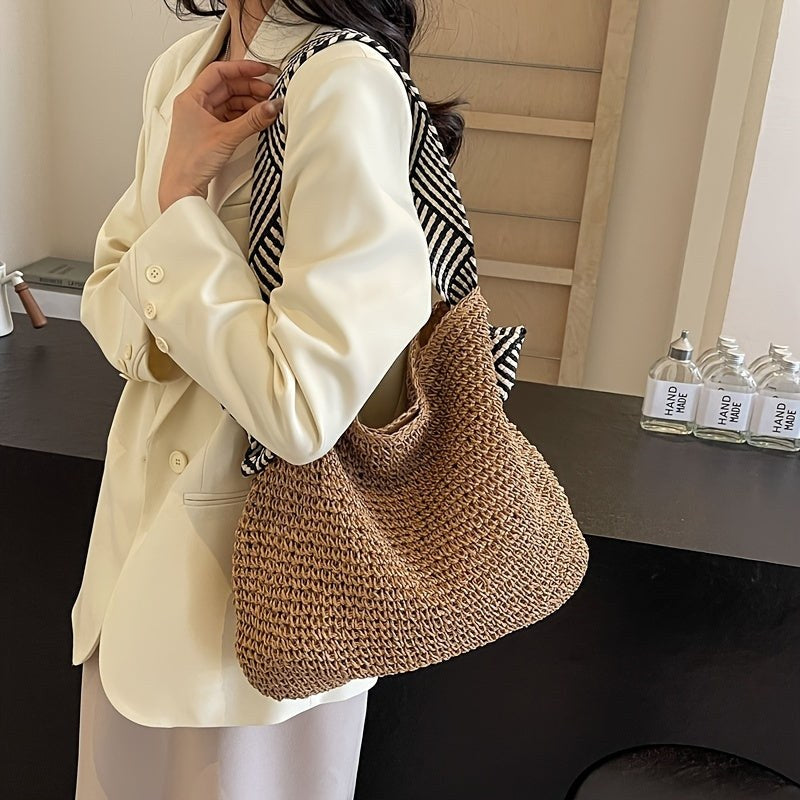 Rosine — Woven Beach Bag for Women (3)