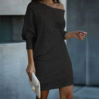 Roxane — Sequin Party Dress for Women with Off Shoulder (3)
