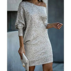 Roxane — Sequin Party Dress for Women with Off Shoulder (5)