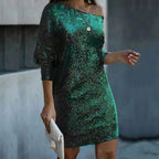 Roxane — Sequin Party Dress for Women with Off Shoulder (7)