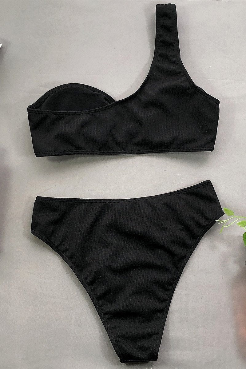 Sidonie — One Shoulder Bikini Set for Women with High Waist (4)