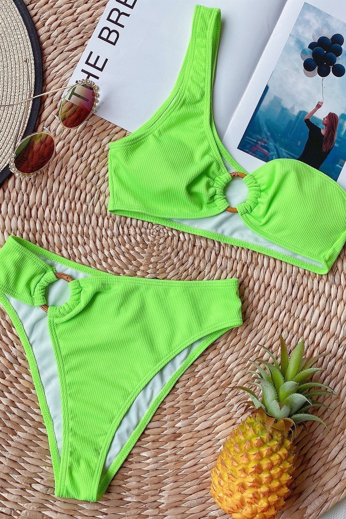 Sidonie — One Shoulder Bikini Set for Women with High Waist (5)