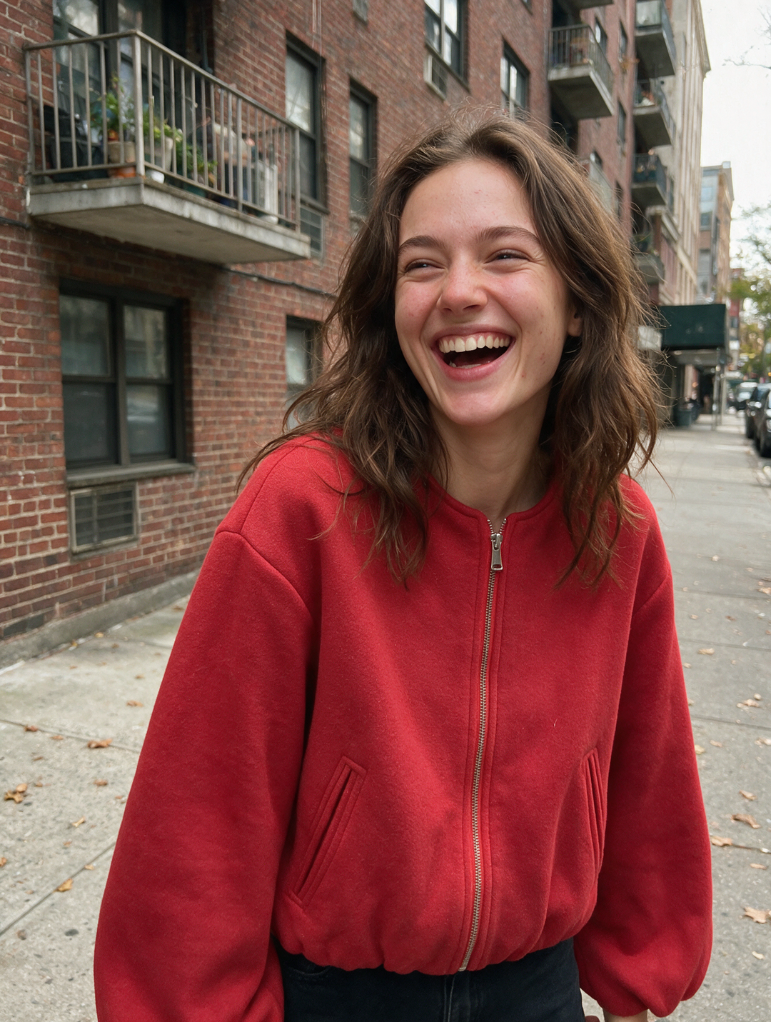 Adeline | Soft Zip-Up Bomber Jacket for Women
